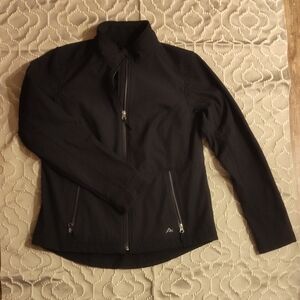 Women's Black Softshell Ski Jacket